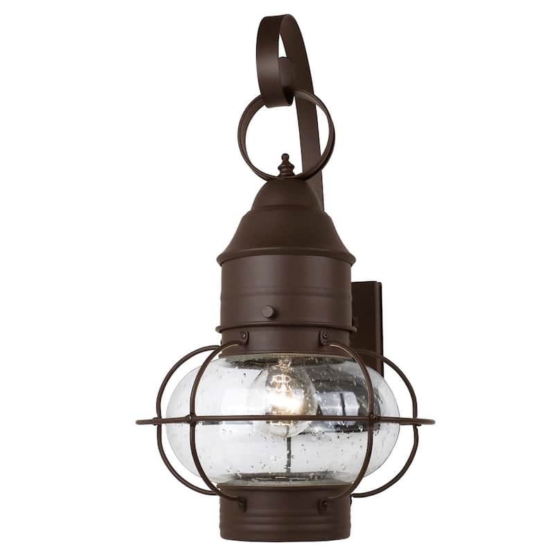 Designers Fountain 1 Light Outdoor 10" Onion Wall Lantern from the