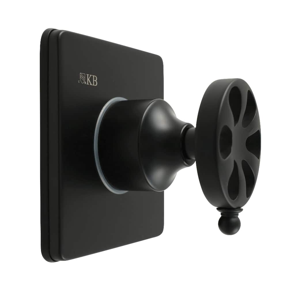 Belknap Single-Handle Three-Way Diverter Valve with Square Trim Kit