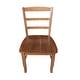 preview thumbnail 20 of 128, International Concepts Solid Wood Madrid Ladderback Chairs, Set of 2 - N/A