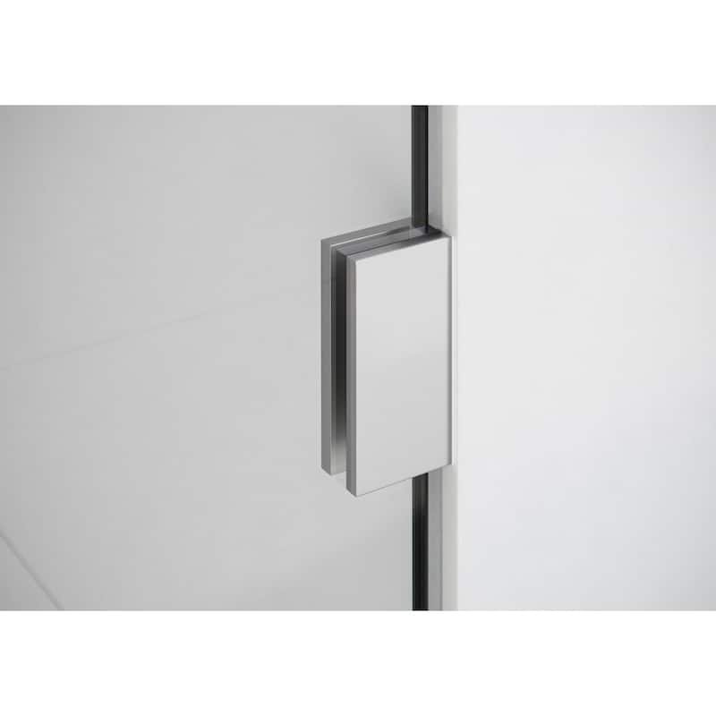 Glass Warehouse 68 in. - 72 in. x 78 in. Frameless Sliding Shower Door