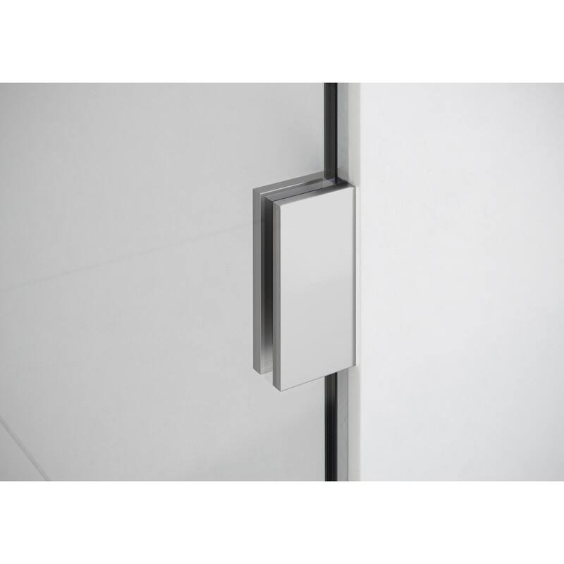 Ursa 36 in. x 78 in. Fully Frameless Glass Shower Panel - Single Fixed Panel with Gray Tint
