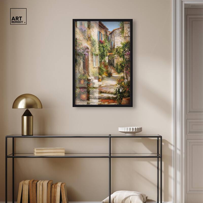 Mediterranean Charm II Shadowbox by Art Remedy