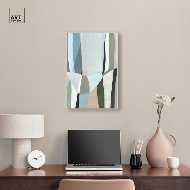 Abstract Fragments II Canvas by Art Remedy