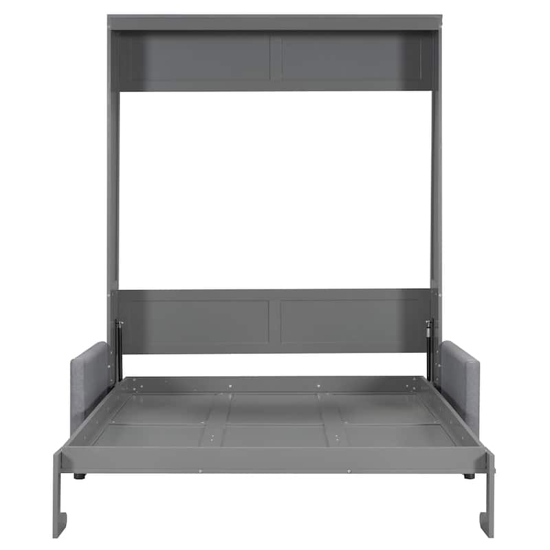 Multifunctional Murphy Bed with Cushion & Storage
