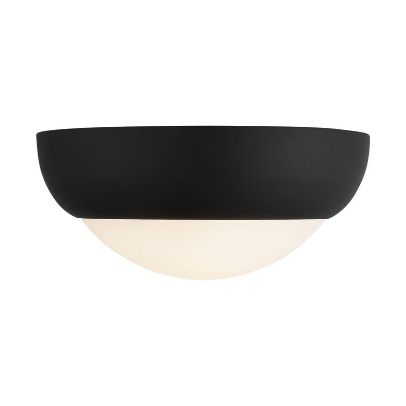 Alora Lighting FM522211OP Rubio 2 Light 12" Wide Flush Mount Bowl - Matte Black