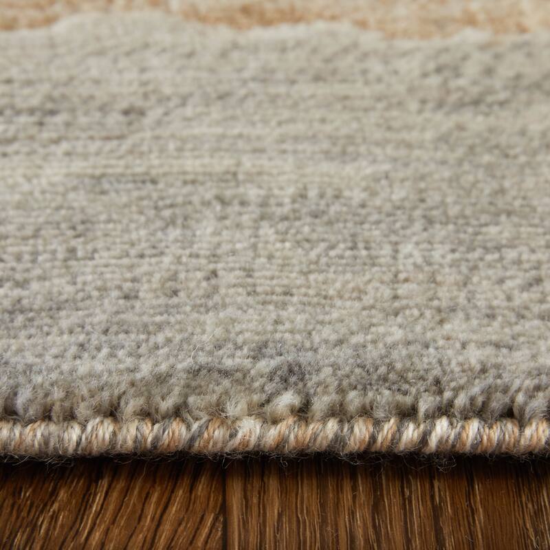 Grand Bazaar Hartman Machine Made Abstract Modern Area Rug