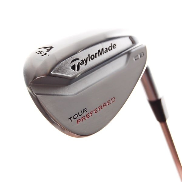 New TaylorMade Tour Preferred CB 51* A-Wedge RH w/ Stiff N.S. PRO Steel Shaft