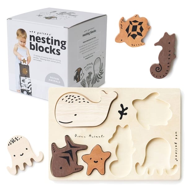 slide 2 of 5, Wee Gallery Ocean Explorer Bundle - Black - N/A