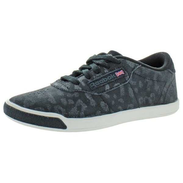 Reebok Womens Classic Lady Duchess Exotics Sneakers Classic Fashion - Black/Red/Silver/White - 5.5 Medium (B,M). Opens flyout.