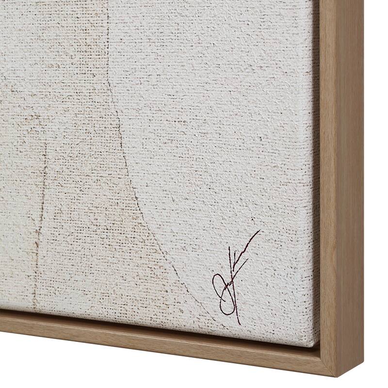Nala 48" H x 36" W Canvas Art, Beige