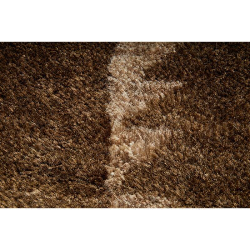 Grand Bazaar Fitzroy Hand Knotted Abstract Modern Area Rug