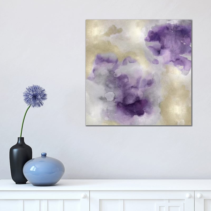 iCanvas "Whisper in Amethyst II" by Lauren Mitchell Canvas Print - 18x18x1.5