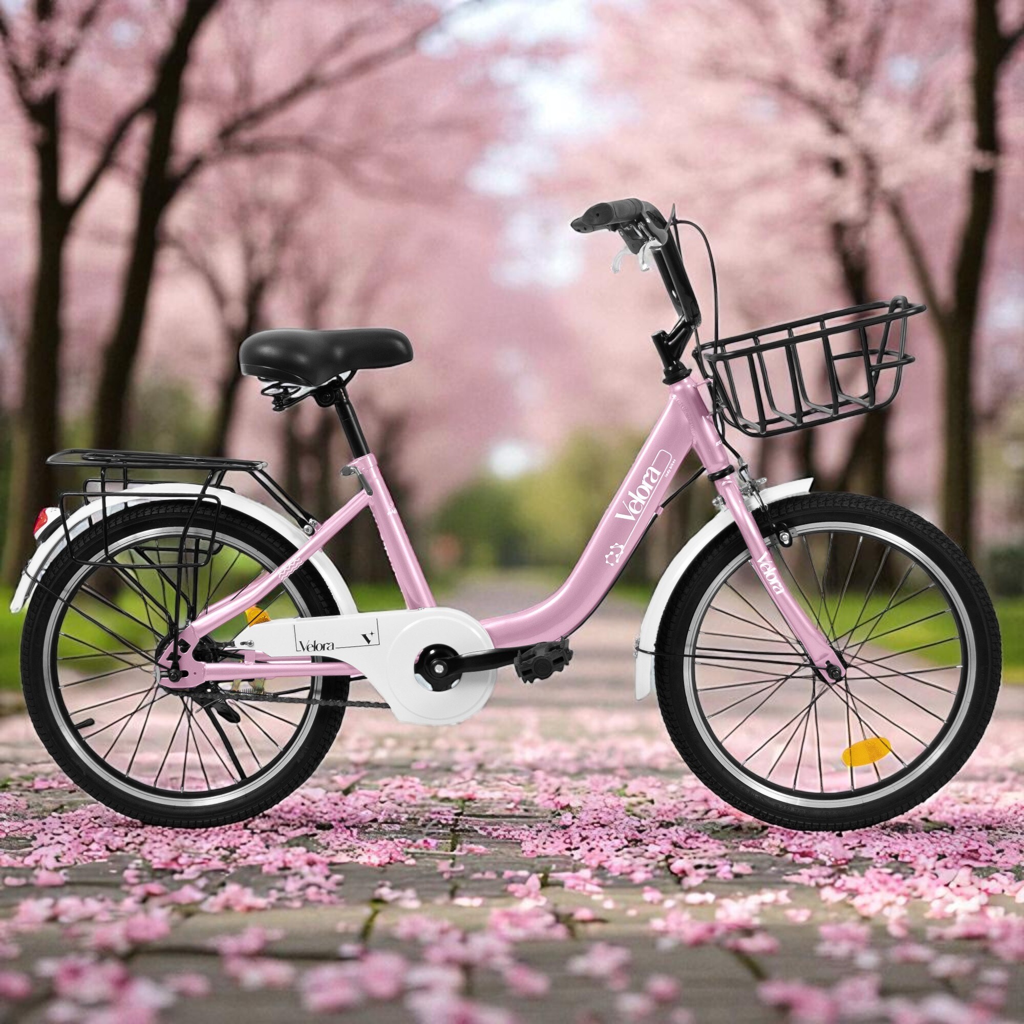 20 Inch Kids Bike for Boys & Girls, Single Speed Bicycle with