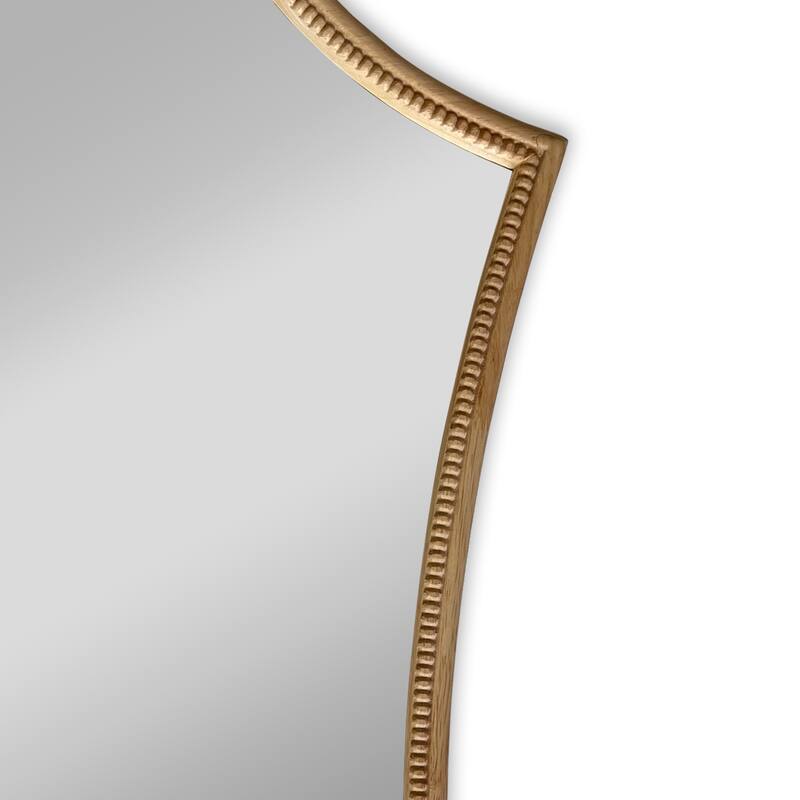 Maple Framed Wall Mounted Accent Mirror