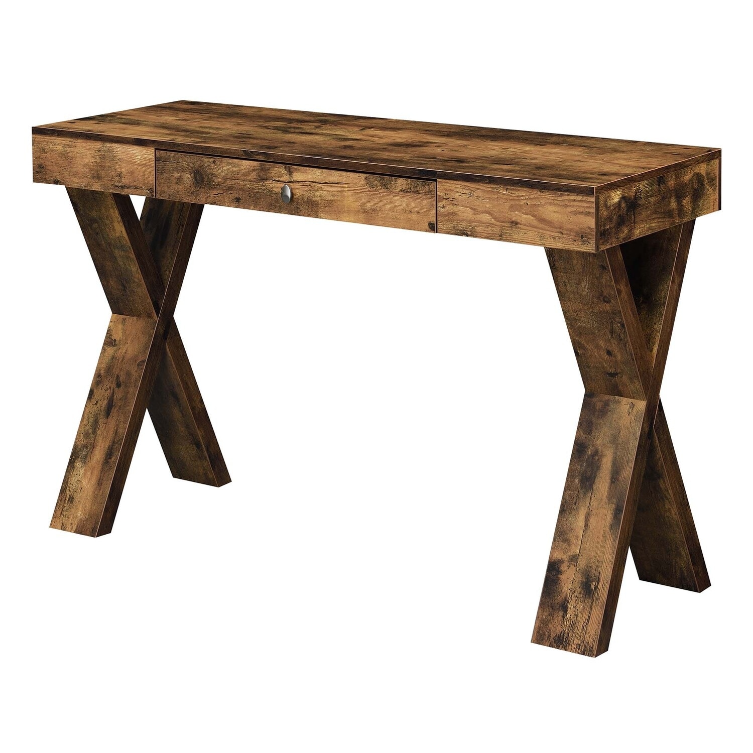 Modern 1 Drawer Desk - Home Office Writing Table - Contemporary Console Table