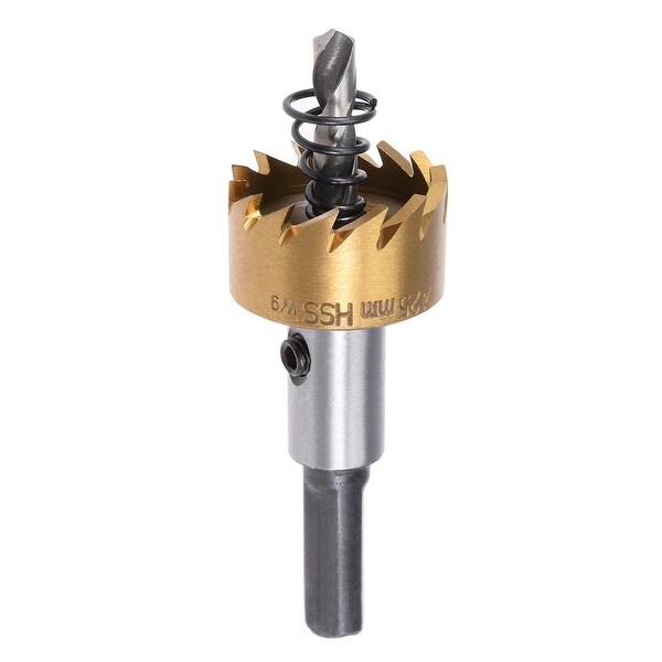25mm HSS Drill Bit Hole Saw Stainless High Speed Steel Metal Alloy