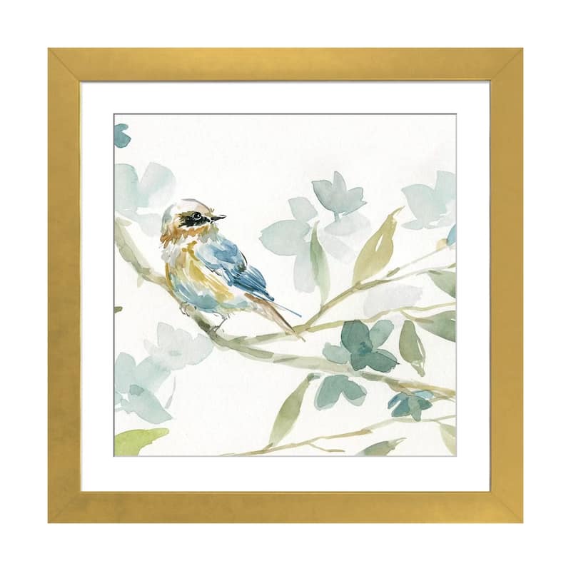 iCanvas "Spring Melody I" by Carol Robinson - Gold - 24x24x1