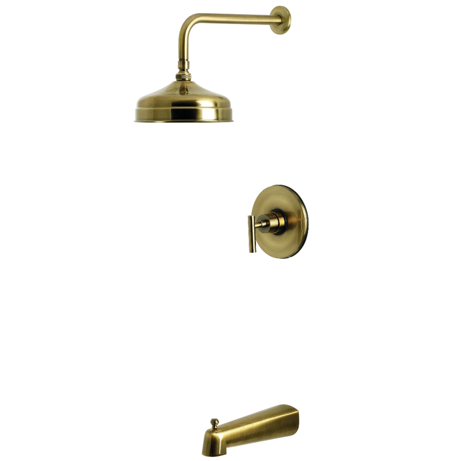 Kingston Brass Manhattan Single-Handle Pressure Balanced Tub and Shower Faucet