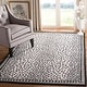 preview thumbnail 3 of 70, SAFAVIEH Handmade Chelsea Cayla Leopard French Country Wool Rug 2'9" x 4'9" - White/Black