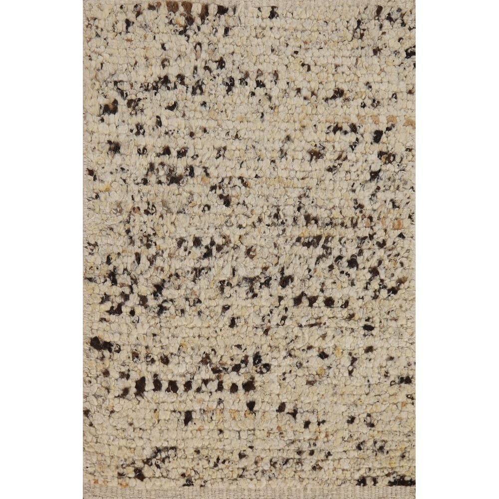 Moroccan Oriental Abstract Accent Rug Handmade Wool Carpet - 2'0"x 3'0"