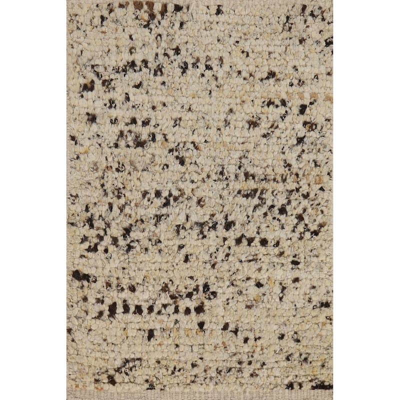Moroccan Oriental Abstract Accent Rug Handmade Wool Carpet - 2'0"x 3'0"