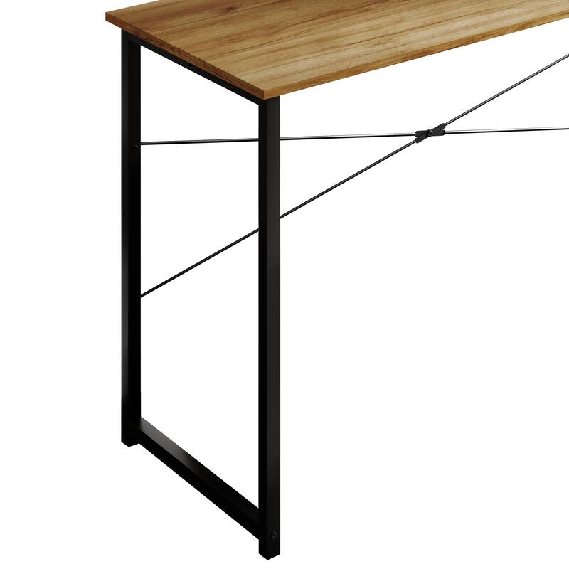 CraftPorch Modern 55-Inch Metal Computer Desk