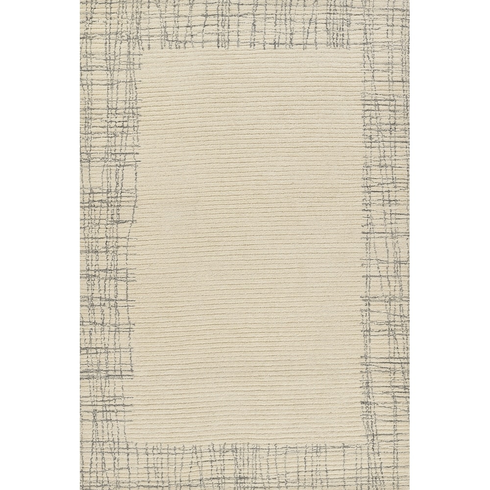 Momeni Everett Geometric Hand Tufted Wool Area Rug