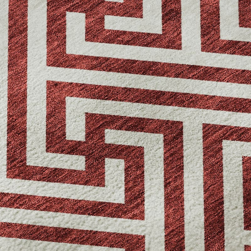 Premium Washable Super Soft Modern Geo Mayfield Rug