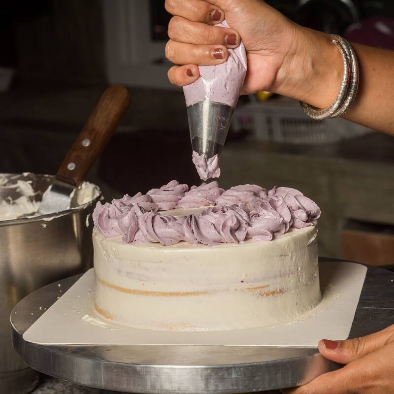 6 Pcs Clear Acrylic Cake Scraper Smoother Tool Set for Cake Decoration