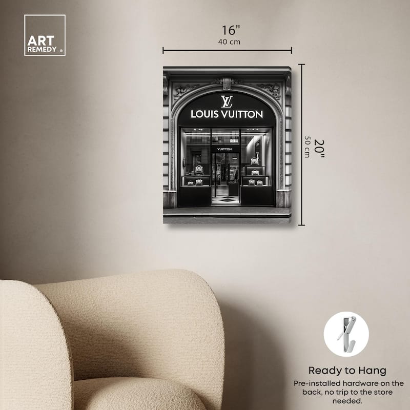 House of Vuitton I Canvas by Art Remedy, Gallery Wrapped