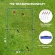 preview thumbnail 8 of 8, Volleyball Net for Backyard with Adjustable Aluminum Poles Boundary Line Heavy-Duty Winch System