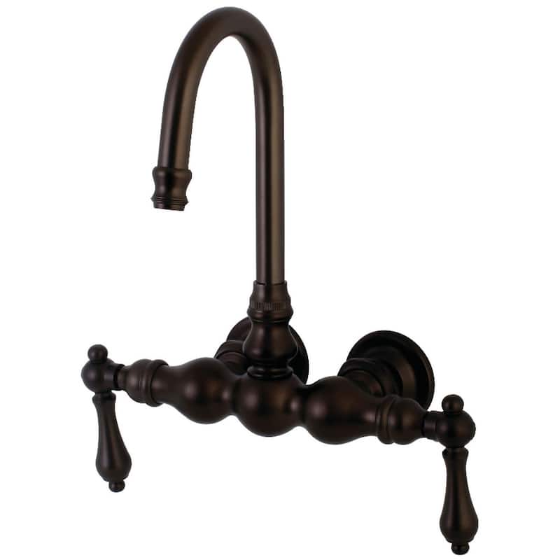 Kingston Brass Vintage Wall Mounted Clawfoot Tub Filler - Oil Rubbed Bronze