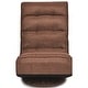 preview thumbnail 11 of 10, Costway Gaming Chair Fabric 6-Position Folding Lazy Sofa 360 Degree - See Details