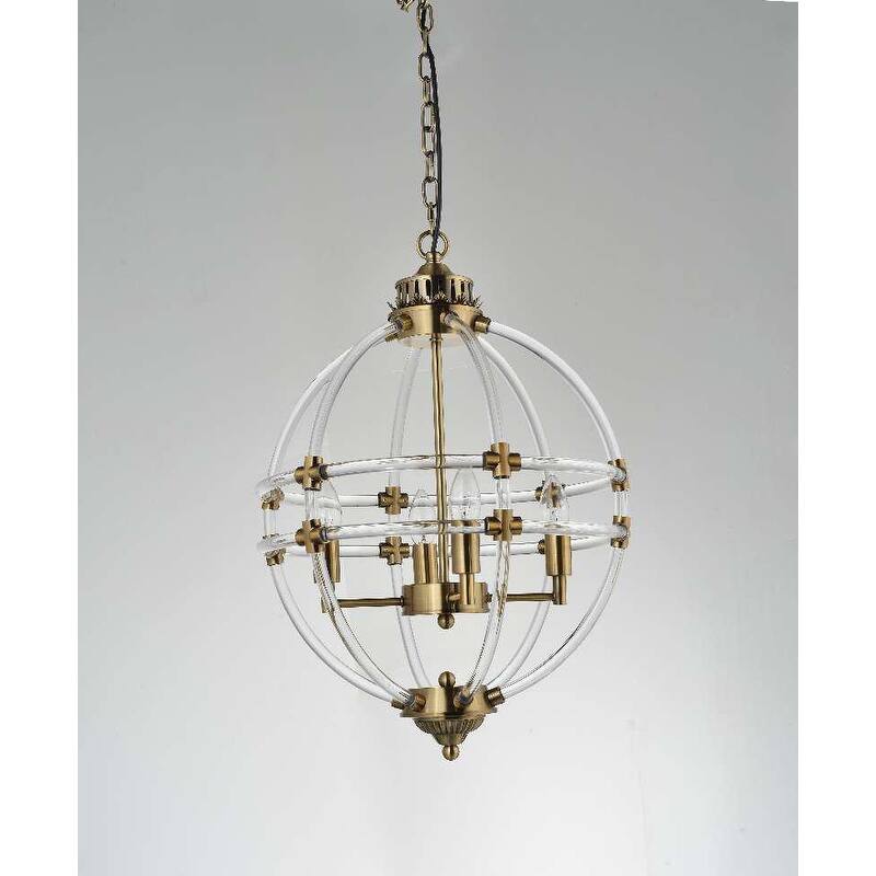 Richmond Pendant Light Brass H24"x D17" Bed Bath & Beyond 35096195