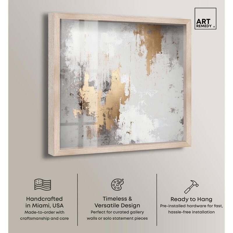 Ghostly Glimmer I Shadowbox by Art Remedy