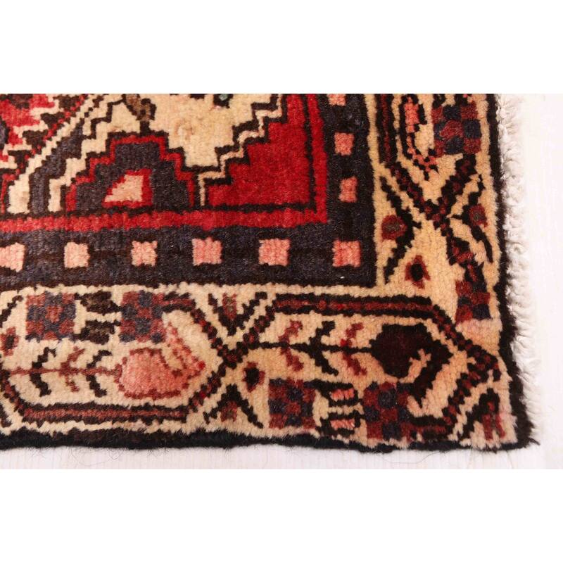 ECARPETGALLERY Hand-knotted Andelz Red Wool Rug - 2'5 x 16'10