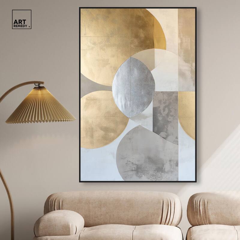 Golden Sequence I Canvas by Art Remedy