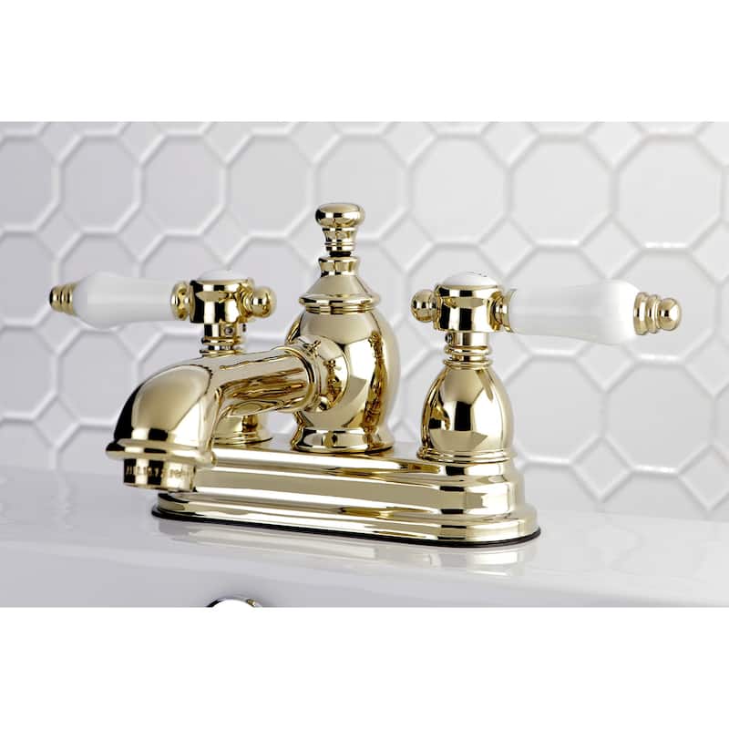 Kingston Brass Bel Air Centerset Bathroom Faucet - Includes Metal