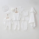 preview thumbnail 2 of 3, Lace Embroidered - 11 Piece Newborn Girl Homecoming Set White