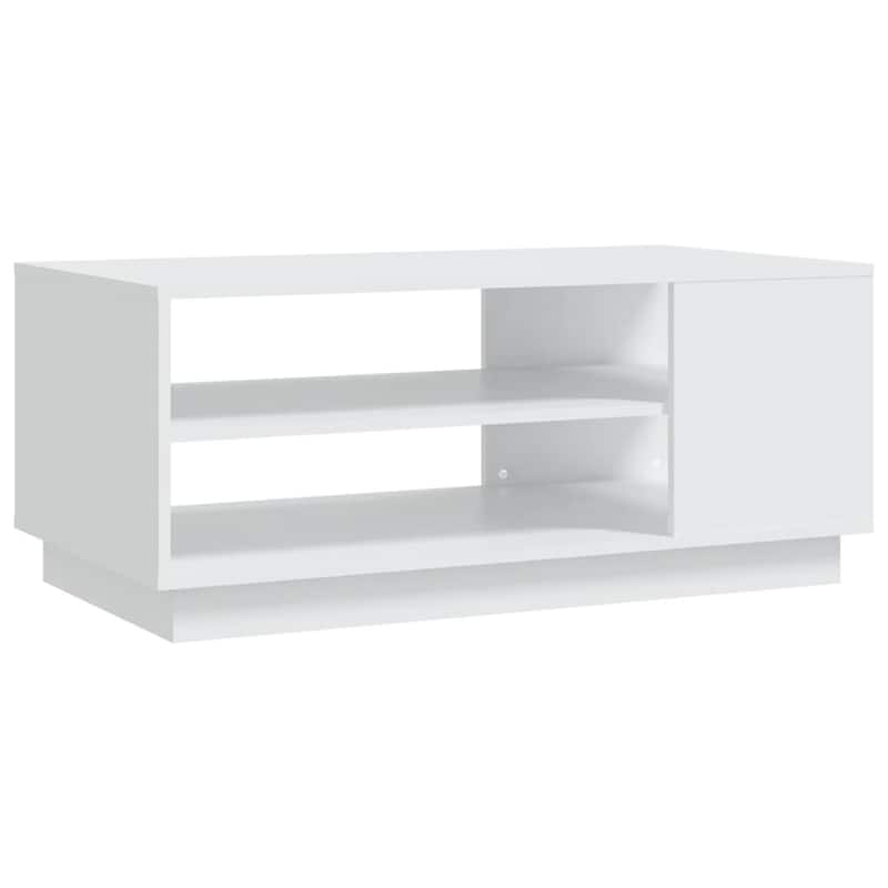 vidaXL Coffee Table Accent End Side Sofa Table for Living Room Engineered Wood - 40.2" x 21.7" x 16.9"