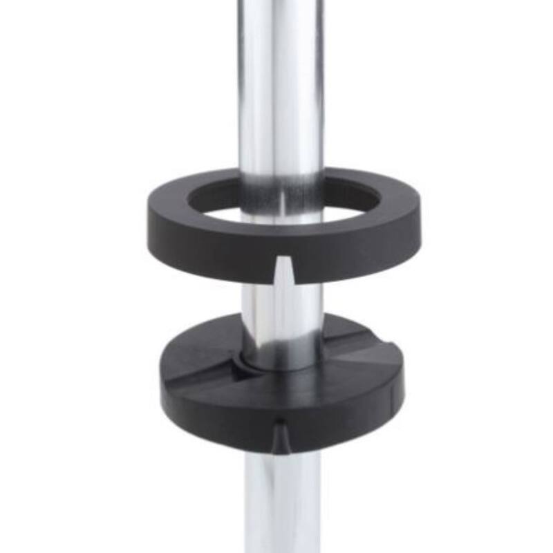 Rev-A-Shelf 20'' Lazy Susan Full-Circle Polymer 2-Shelf, White, 3072-20-11-52