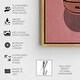 preview thumbnail 11 of 28, Oliver Gal 'Basketball Court Area' Sports Blue Wall Art Canvas