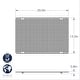 preview thumbnail 5 of 3, Nordic Ware Oven Safe Extra Large Baking & Cooling Grid