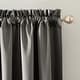 preview thumbnail 67 of 122, Sun Zero Oslo Theater Grade Extreme Total Blackout Rod Pocket 1-Piece Curtain Panel, Single Panel