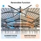preview thumbnail 14 of 42, 240"/264"/288" HVLS Industrial Ceiling Fan 120V 1-Phase with Aluminum Blades for Warehouse, Factory, Gym, Barn