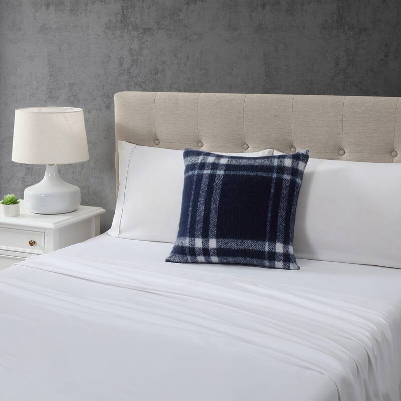 Nautica Ryan Cove Plaid Decorative Throw Pillow