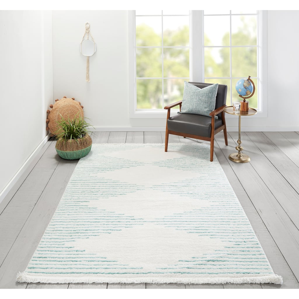 Novogratz by Momeni Ferris Oli Modern Geometric Area Rug