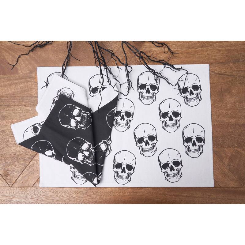 Skully Placemat Set 6