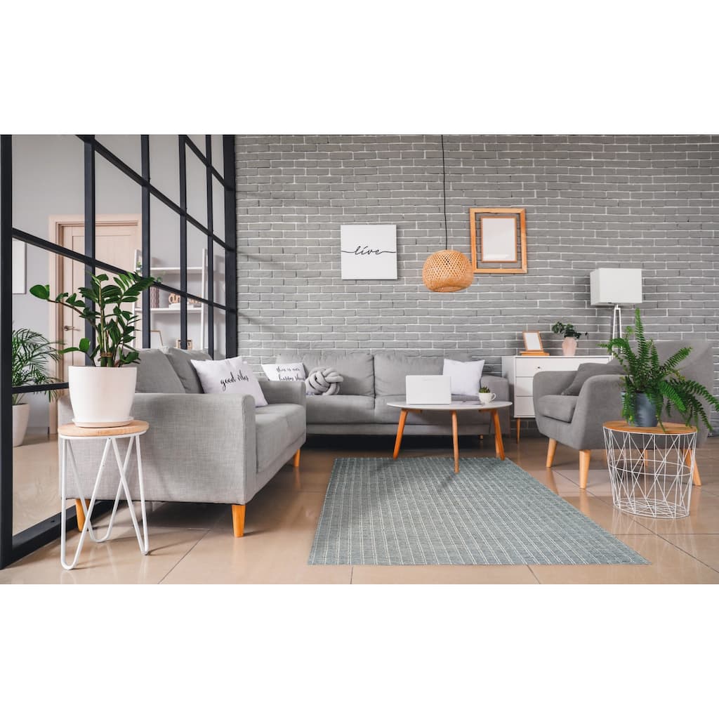 EORC Hand-Knotted Wool Premium Rug, Gray | Luxurious and Durable Area Rug for Elevating the Comfort and Aesthetic Appeal