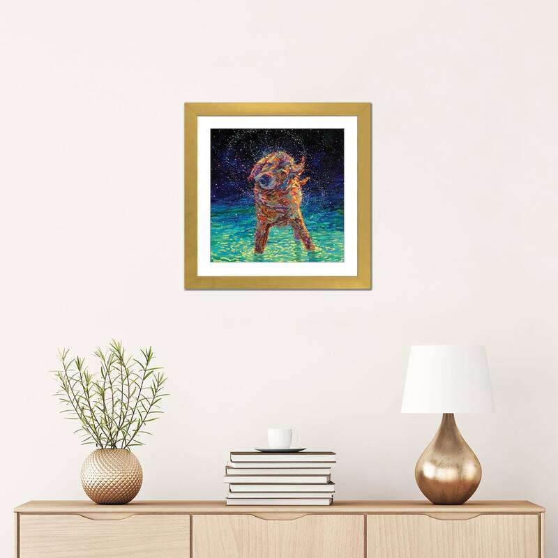 iCanvas "Moonlight Swim" by Iris Scott